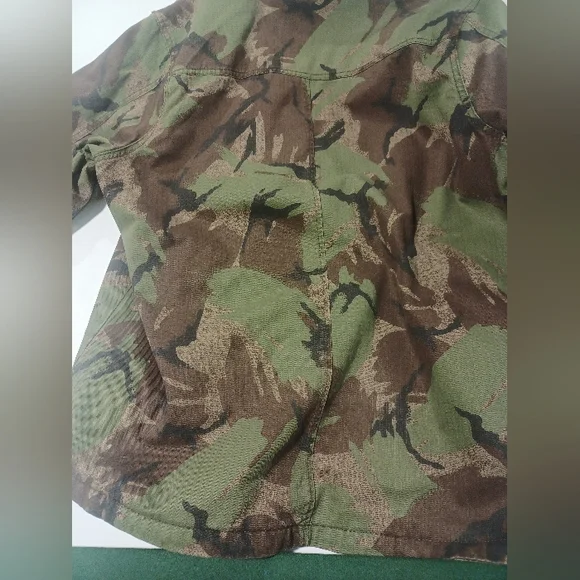 A&F Camouflage Military Jacket NWOT - Picture 5 of 5